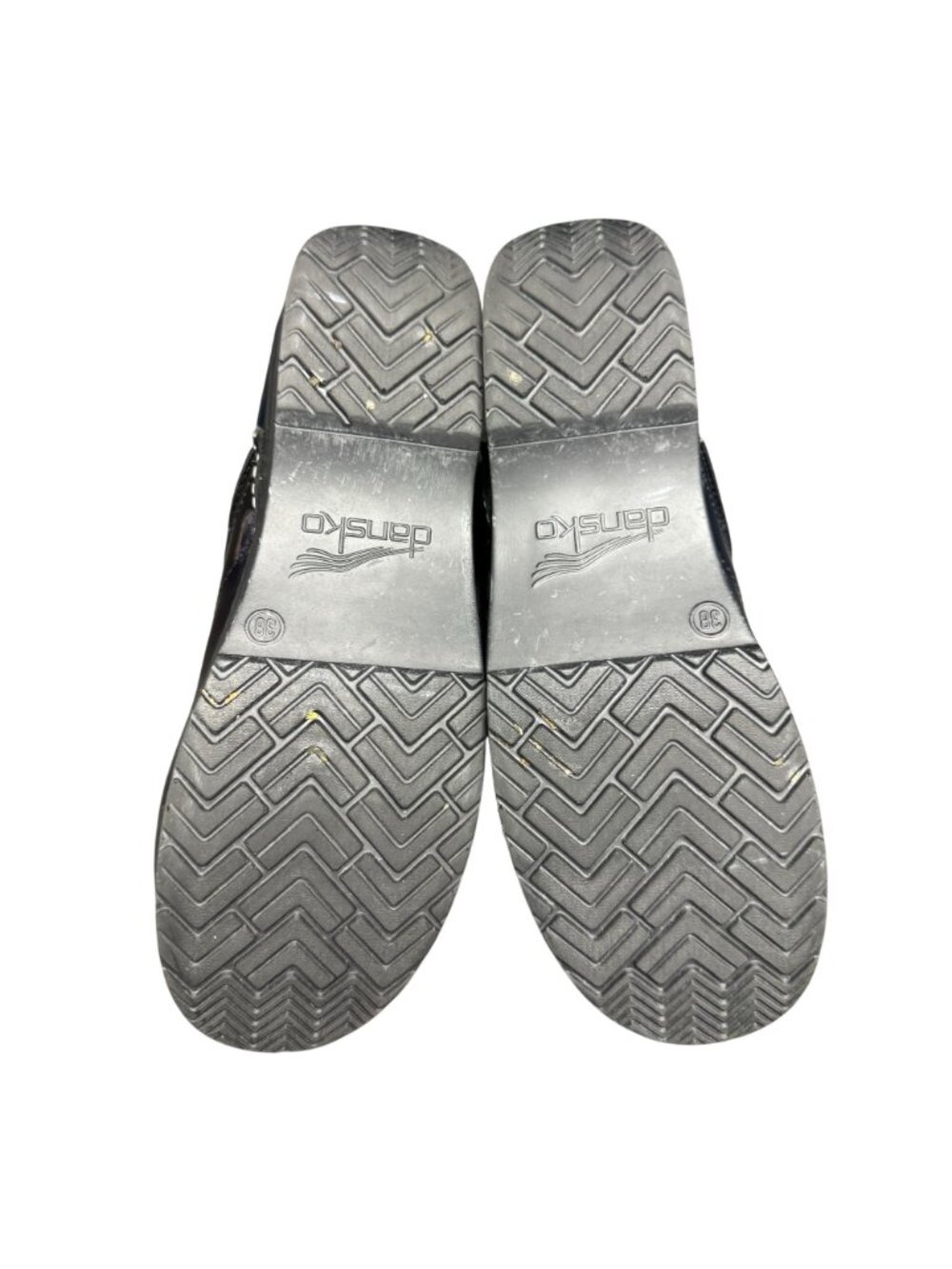 Dansko Professional Clogs Women's Patent Iridescent Blue Slip-Resistant, Sz 38 - Picture 9 of 10